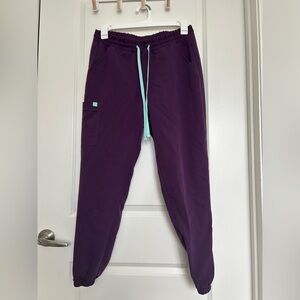 ROSIE RE-GARDE™ - PLUM - Jogger Scrub Pants - SILVADUR™
